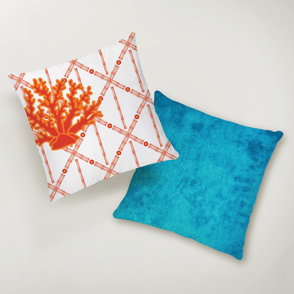 Coral Bamboo Pillow