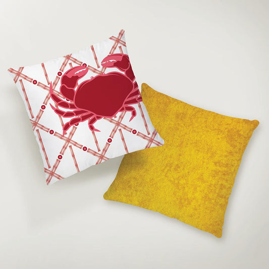 Crab Bamboo Pillow